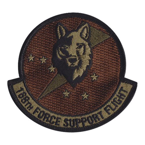 168 FSF ANG Alaska Air National Guard U.S. Air Force Custom Patches