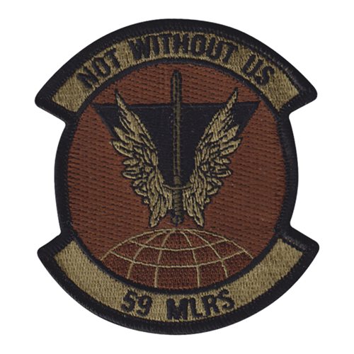 59 MLRS Lackland AFB U.S. Air Force Custom Patches