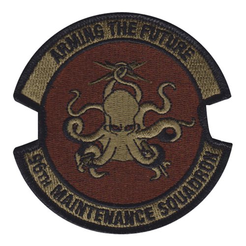 96 MXS Eglin AFB, FL U.S. Air Force Custom Patches