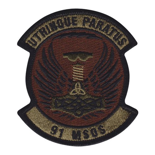 91 MSOS Minot AFB, ND U.S. Air Force Custom Patches