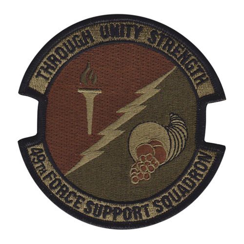 49 FSS Holloman AFB, NM U.S. Air Force Custom Patches