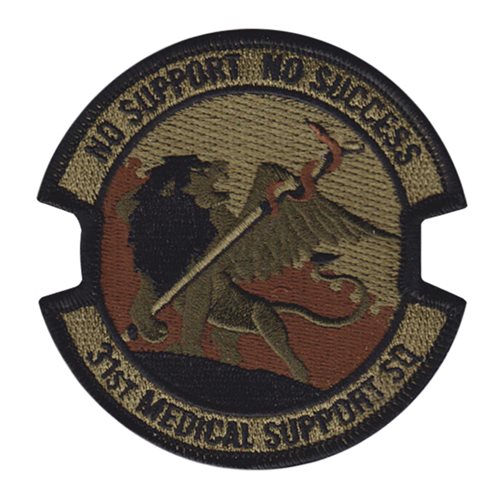 31 MDSS Aviano AB U.S. Air Force Custom Patches