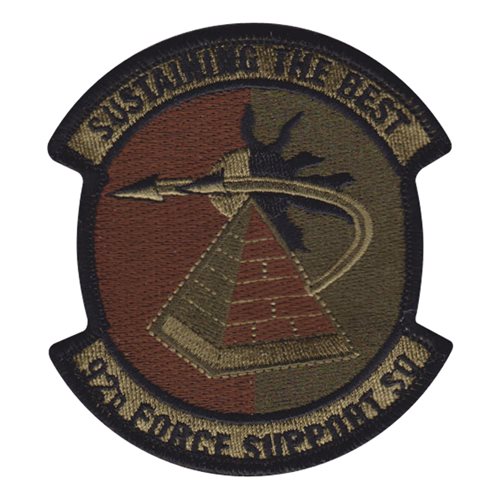 92 FSS Fairchild AFB, WA U.S. Air Force Custom Patches