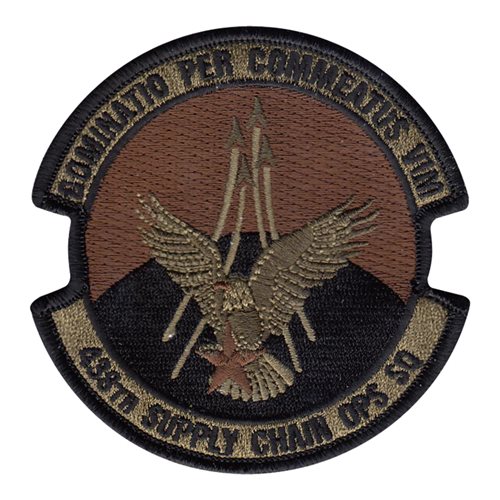 438 SCOS Langley AFB, VA U.S. Air Force Custom Patches