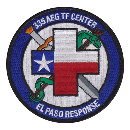 335 AEG Keesler AFB U.S. Air Force Custom Patches