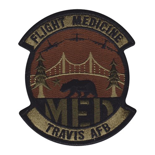 60 OMRS Travis AFB U.S. Air Force Custom Patches