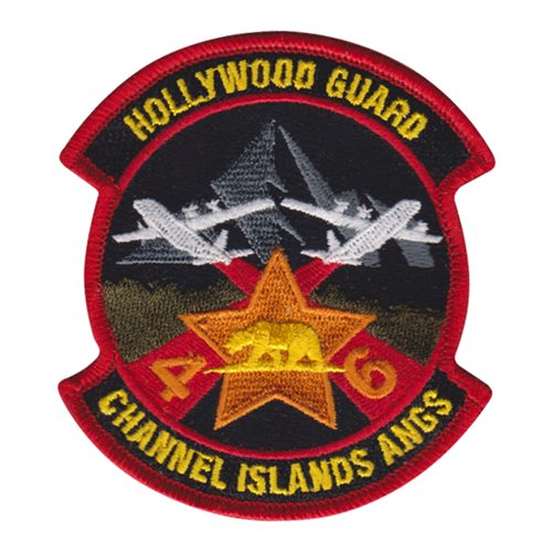 146 AMXS ANG California Air National Guard U.S. Air Force Custom Patches