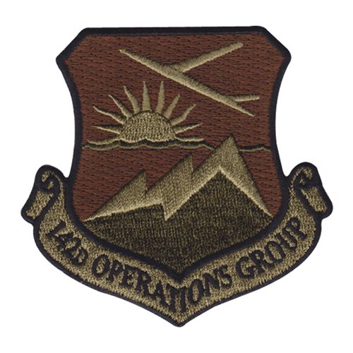 142 OG ANG Oregon Air National Guard U.S. Air Force Custom Patches