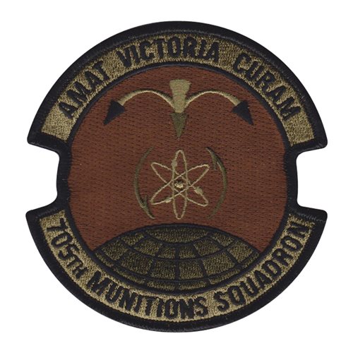 705 MUNS Minot AFB, ND U.S. Air Force Custom Patches