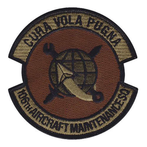 106 AMXS ANG New York Air National Guard U.S. Air Force Custom Patches