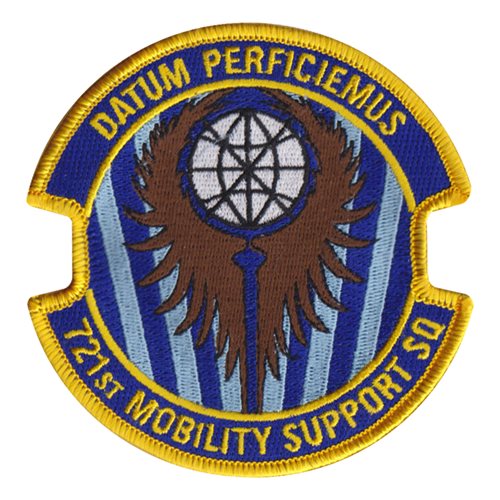 721 MSS Ramstein AB U.S. Air Force Custom Patches