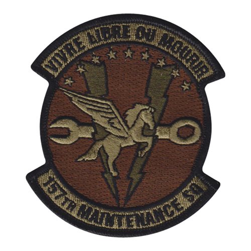 157 MXS ANG New Hampshire Air National Guard U.S. Air Force Custom Patches