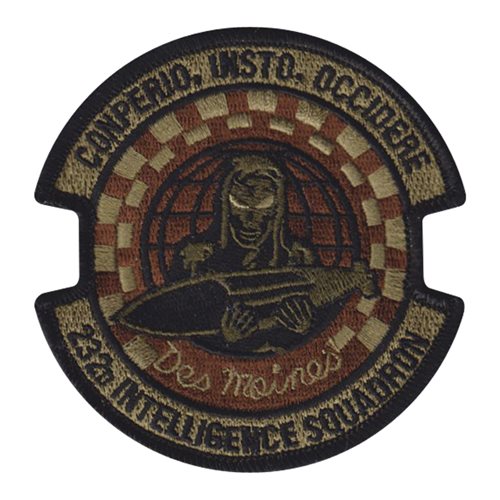 232 iS ANG Iowa Air National Guard U.S. Air Force Custom Patches