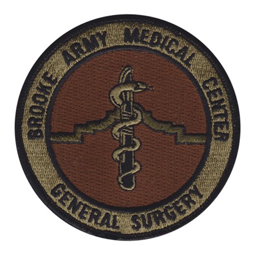 Brooke Army Medical Center U.S. Army Custom Patches