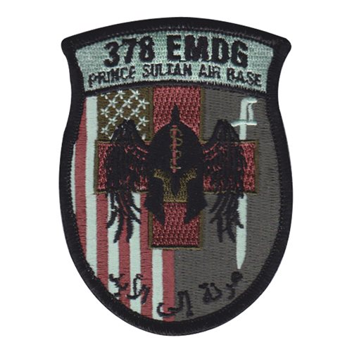 378 EMDG 378 AEW International Custom Patches