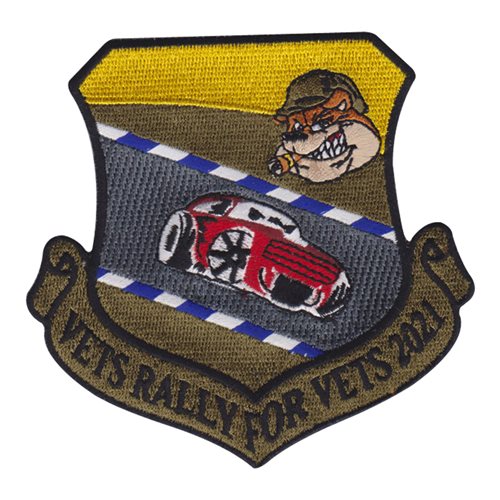 Vets Rally For Vets Civilian Custom Patches