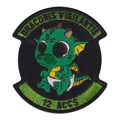 12 ACCS Robins AFB, GA U.S. Air Force Custom Patches