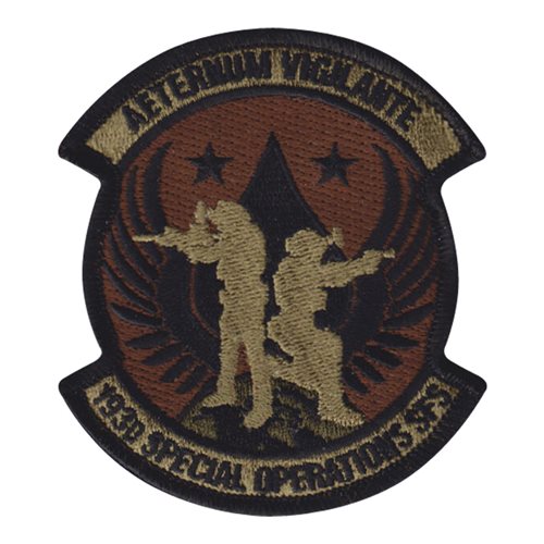 193 SOSFS ANG Pennsylvania Air National Guard U.S. Air Force Custom Patches