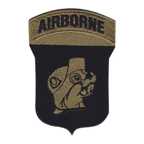 Beaver Airborne Civilian Custom Patches