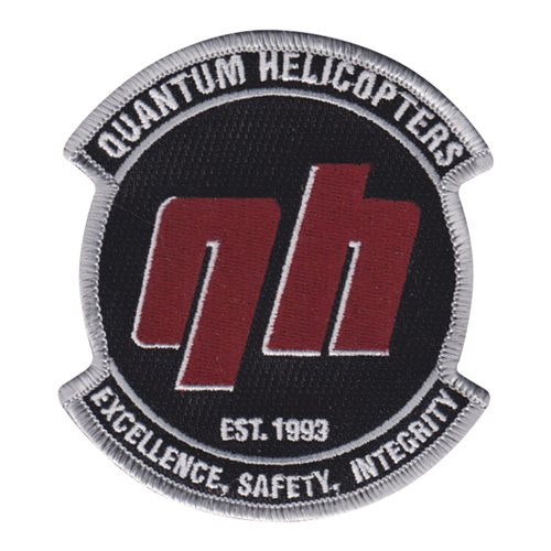 Quantum Helicopters Corporate Custom Patches
