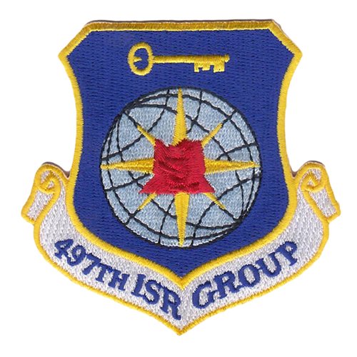 497 ISRG Langley AFB, VA U.S. Air Force Custom Patches