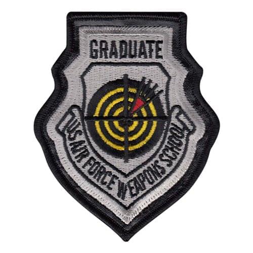USAF Weapons School Instructor Patches USAFWS U.S. Air Force Custom Patches