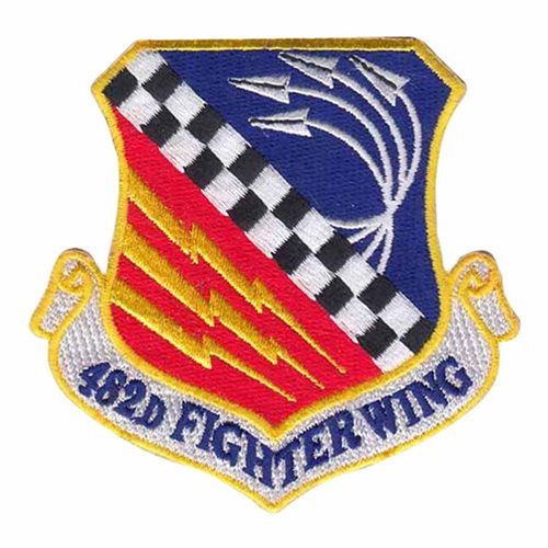 482 FW Homestead ARB, FL U.S. Air Force Custom Patches