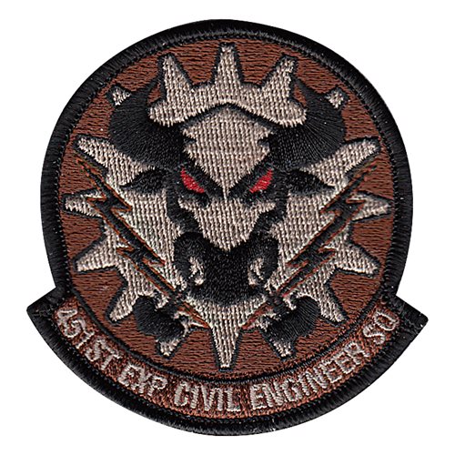 451 ECES 451 AEG International Custom Patches