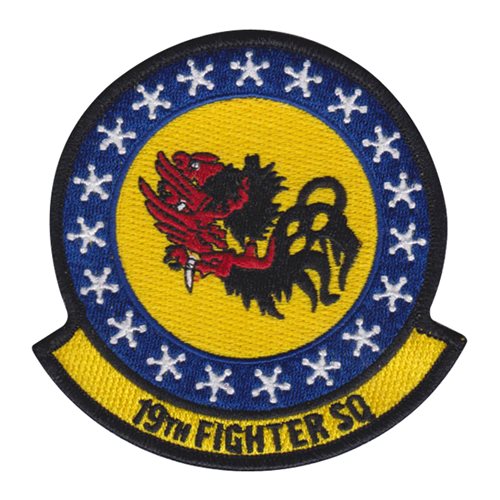 19 FS Hickam AFB, HI U.S. Air Force Custom Patches