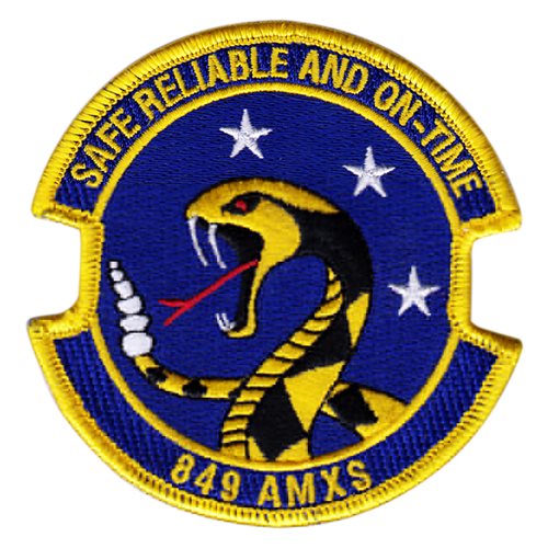 849 AMXS Holloman AFB, NM U.S. Air Force Custom Patches