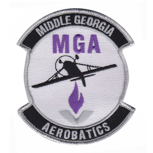 Middle Georgia State University ROTC and College Patches Custom Patches