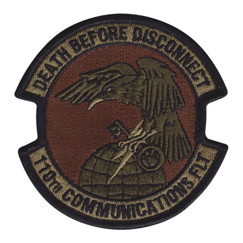 110 CF ANG Michigan Air National Guard U.S. Air Force Custom Patches