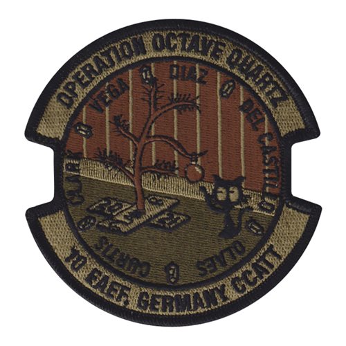 10 EAEF CCATT CCATT U.S. Air Force Custom Patches