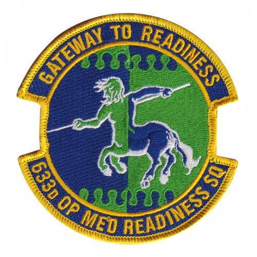 633 OMRS Langley AFB, VA U.S. Air Force Custom Patches