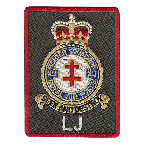 No. 41 Squadron RAF Royal Air Force International Custom Patches