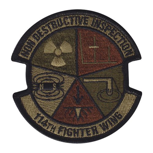 ANG South Dakota Air National Guard U.S. Air Force Custom Patches