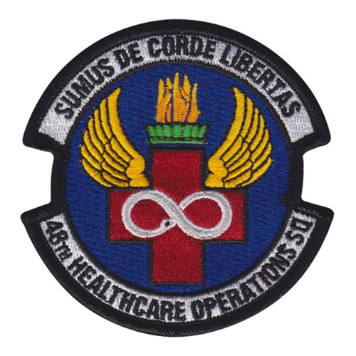 48 HCOS RAF Lakenheath, UK U.S. Air Force Custom Patches