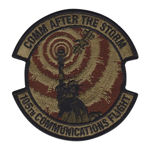 105 CF ANG New York Air National Guard U.S. Air Force Custom Patches