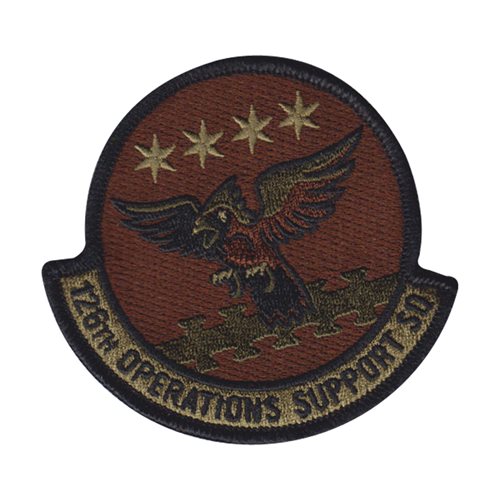 126 OSS ANG Illinois Air National Guard U.S. Air Force Custom Patches