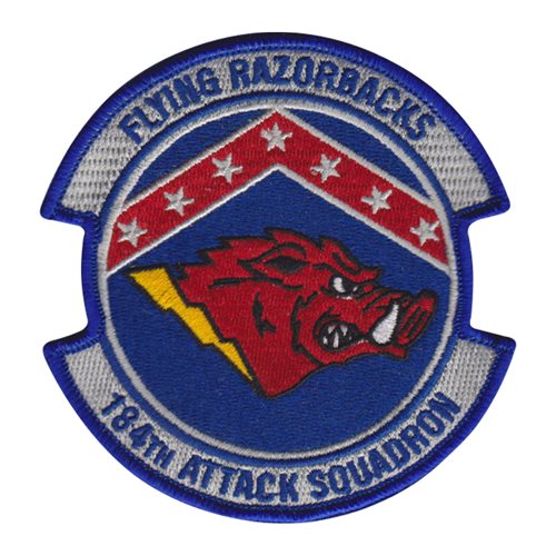 184 ATKS ANG Arkansas Air National Guard U.S. Air Force Custom Patches