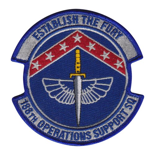 188 OSS ANG Arkansas Air National Guard U.S. Air Force Custom Patches