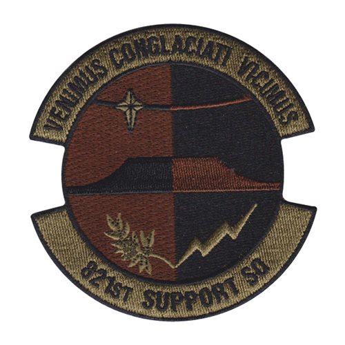 821 SPTS Space Base Delta 1 U.S. Air Force Custom Patches
