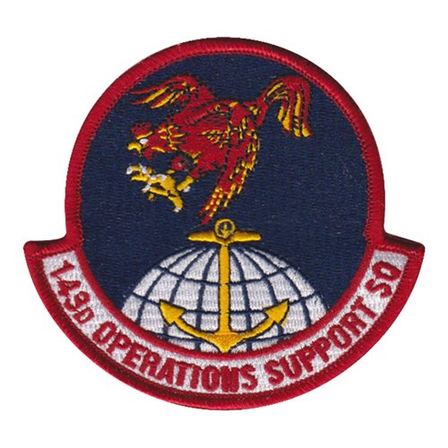 143 OSS ANG Rhode Island Air National Guard U.S. Air Force Custom Patches