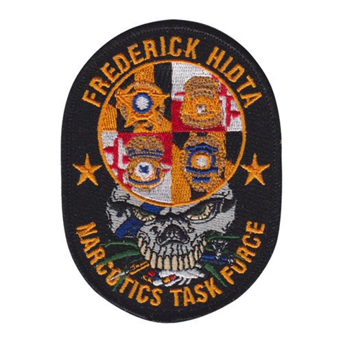 Frederick County Sheriffs Office Narcotics Law Enforcement Patches Custom Patches