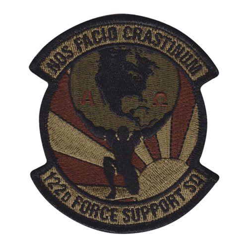 122 FSS ANG Indiana Air National Guard U.S. Air Force Custom Patches