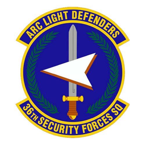 36 SFS Andersen AFB, Guam U.S. Air Force Custom Patches