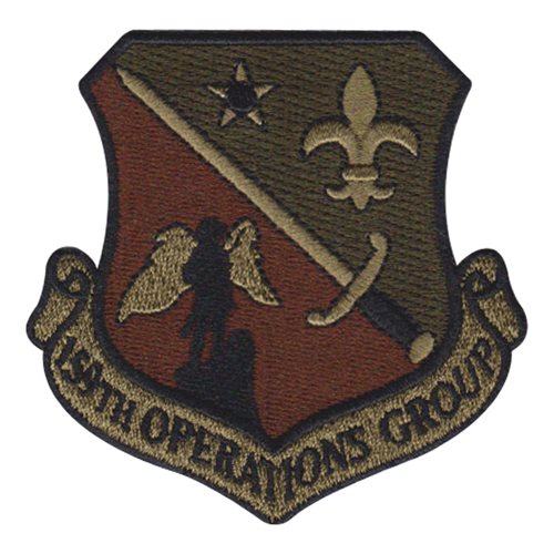 159 OG ANG Louisiana Air National Guard U.S. Air Force Custom Patches