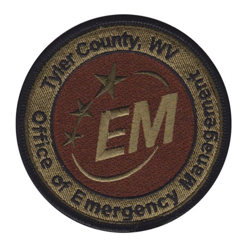 Tyler County Civilian Custom Patches