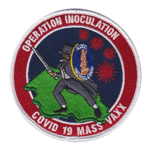 182 MOF ANG Illinois Air National Guard U.S. Air Force Custom Patches