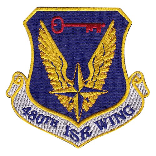 480 ISRW Langley AFB, VA U.S. Air Force Custom Patches